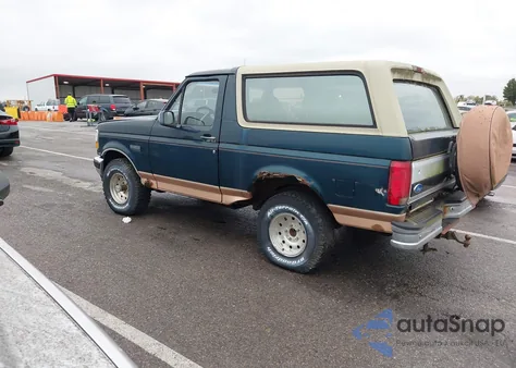 1994 Ford Bronco U100 из США, поврежденный, VIN 1FMEU15H5RLB43273